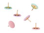 Pincello Chincheta Metal 60 Pzs 8x12.5x2 cm (Set de 48)