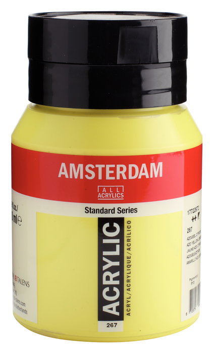 Amsterdam Amarillo Azo Limón 267 Acrílico 500 ml Amsterdam Amarillo Azo Limón 267 Acrílico 500 ml