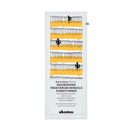 Davines Conjunto NaturalTech Nourishing Vegetarian Miracle Acondicionador Hidratante de 12 pzs de 12 ml Reacondicionado