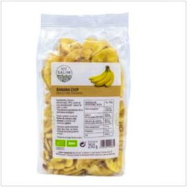 ECO SALIM Banana Chips Deshidratada Bio 250Gr