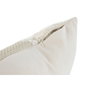 DKD Home Decor Cojín Jacquard y PU con Hebilla Blanco