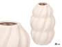 Giftdecor Jarrón Sahara Espiral Blanco Mediano