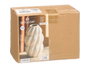 Giftdecor Jarrón Sahara Espiral Blanco Mediano