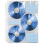 Hama 1x10 Fundas para CD Index Transparentes-Blanco