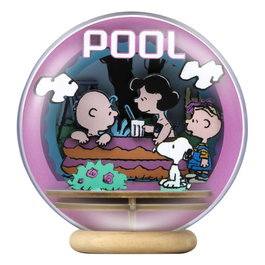 Peanuts Puremind Maqueta Wooden Theater Globe Cool Pool