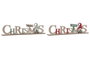 DKD Home Decor Decoración Luminosa MDF Multicolor 35x4,5x9 cm (Surtido de 2)