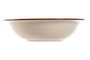 DKD Home Decor Set de 6 Platos Hondos de Loza con Diseño de Rayas Surtido