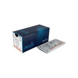 Atramat Pgc25 6-0 Hilo de Sutura Aguja Cortante 3/8 13 mm 45 cm Incoloro 12 Unidades