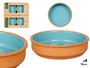 La Dehesa Set 4 Cazuelas Barro 16 cm Color Azul Aqua Aqua (Set de 6)