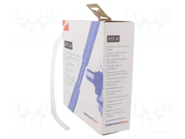 HELLERMANNTYTON Tubo termoretráctil 6mm 5m transparente
