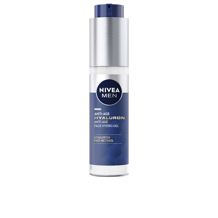NIVEA MEN Gel Facial Hidratante Antiedad Hyaluron para Hombre 50 ml NIVEA MEN Gel Facial Hidratante Antiedad Hyaluron para Hombre 50 ml