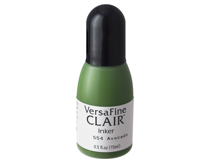 Tsukineko Tinta VERSAFINE CLAIR Verde Aguacate 15ml Tsukineko Tinta VERSAFINE CLAIR Verde Aguacate 15ml