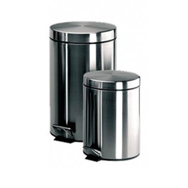 Pull Papelera de acero inoxidable con pedal 5l
