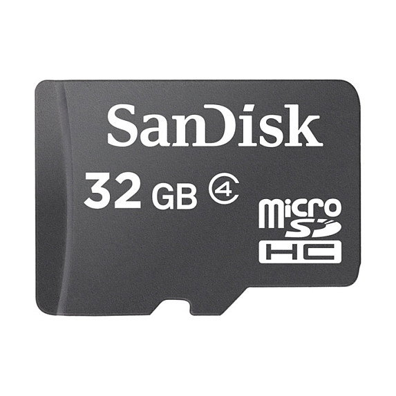Sandisk Tarjeta de memoria MicroSDHC 32GB Negro