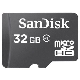 Sandisk SDHC MICRO MOBIL 32GBmicroSDHC 32GB, 32 GB,