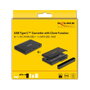 DeLOCK Convertidor USB Type-C para 1 x M.2 NVMe SSD + 1 x SATA SSD/HDD con función de clonación