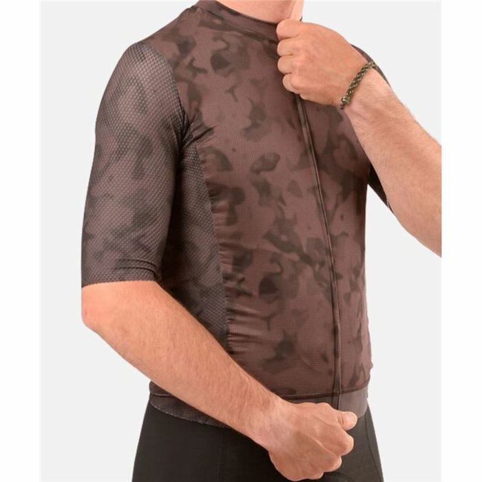 Maillot de ciclismo Hemon Prestiggio Marrón