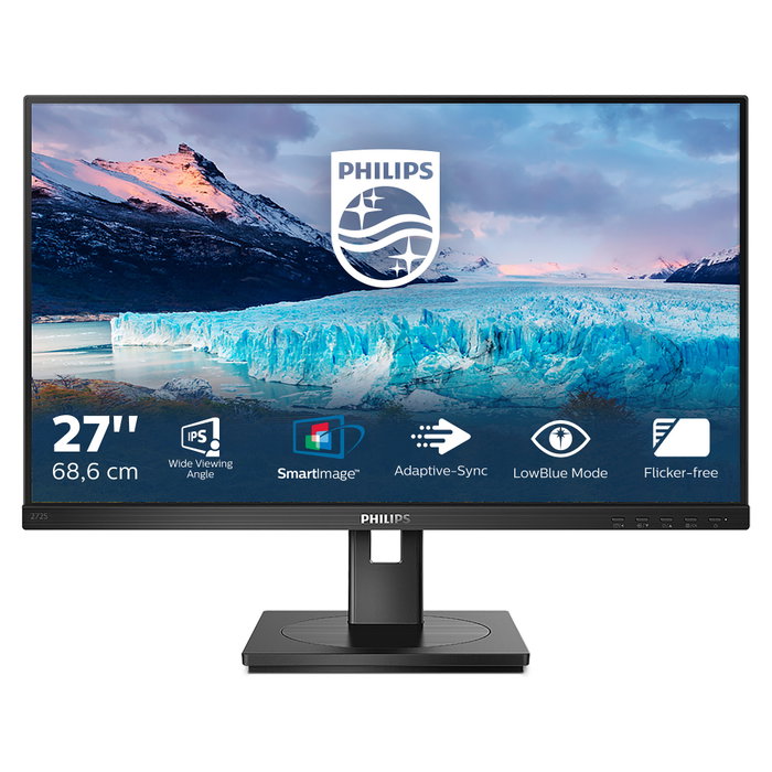 Philips 272S1AE Monitor Profesional S-Line 27 pulg. Full HD IPS Negro