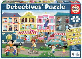 EDUCA BORRAS Ciudad Detective's Puzzles de 50 piezas