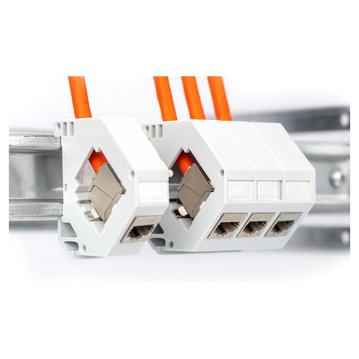 Digitus Cable de datos CAT 7 S/FTP DK-1745-VH-10 1000 m Naranja
