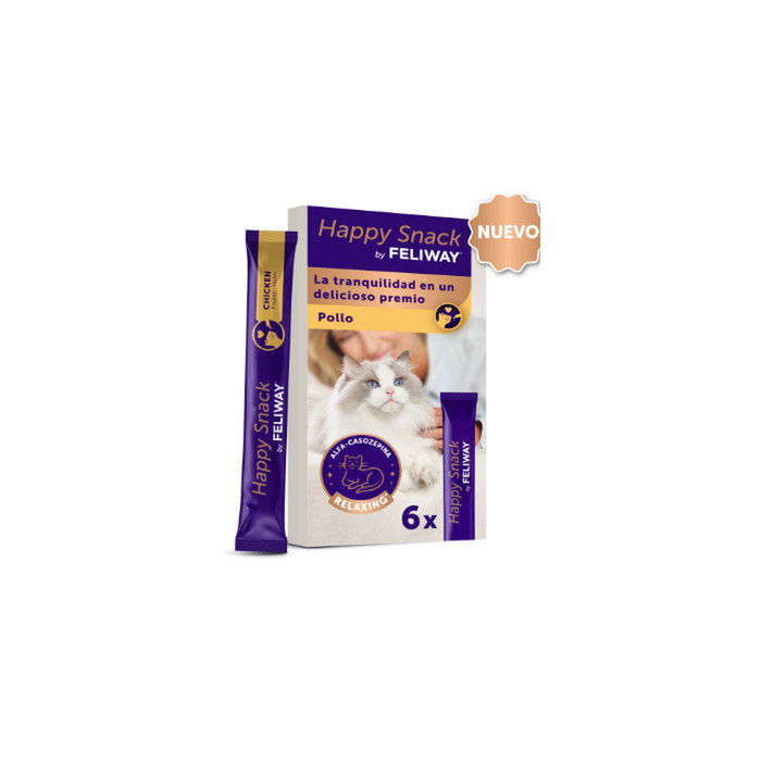 Feliway Happy Snack 6 Sticks Sabor Pollo Feliway Happy Snack 6 Sticks Sabor Pollo