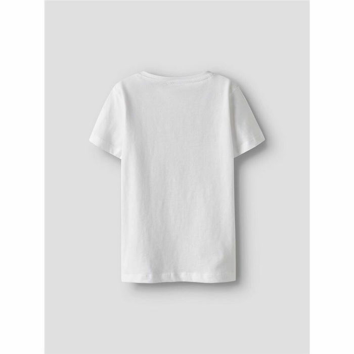Camiseta de Manga Corta Infantil Name It Nkfvanaya Ss Noos Blanco Camiseta de Manga Corta Infantil Name It Nkfvanaya Ss Noos Blanco