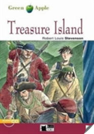 VICENS VIVES Treasure Island (+CD) (Green Apple) Black Cat - Robert Louis Stevenson