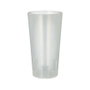STARPAK Vaso reutilizable transparente 0,4 l de 7,5 cm
