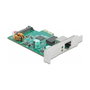 DeLOCK RTL8125 Tarjeta de Red PCI Express x1 LAN 2.5 Gigabit Ethernet RJ45 PoE+ para PC Interna