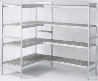OMS Estantería Aluminio/Polietileno 950 mm Serie 500