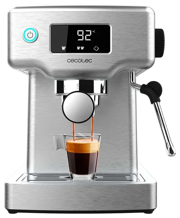 Cecotec Power Espresso 20 Barista Compact Cafetera Superautomática Plateada 20 bares 1465 W Cecotec Power Espresso 20 Barista Compact Cafetera Superautomática Plateada 20 bares 1465 W