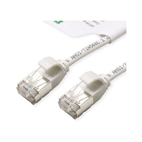 ROLINE GREEN 21.44.1705 Cable de parcheo Cat.6a U/FTP Blanco 5 m