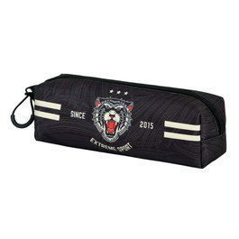 Pro-DG Estuche Portatodo Cuadrado Tiger PRO-DG Negro 1 Compartimento Cierre Cremallera Negro Capacidad 0.90L 8x21x5.5cm