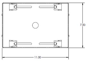 Ventev Kit de inicio de antena Wi-Fi direccional con soporte Multi-Connector y cables de 2 pies con conectores N Male – RPTNC Male