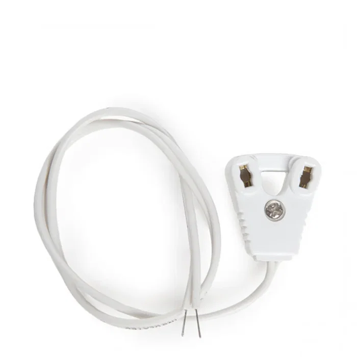 Portalámparas Tubo LED T8 con Cable de 30cm