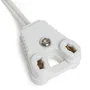 Portalámparas Tubo LED T8 con Cable de 30cm