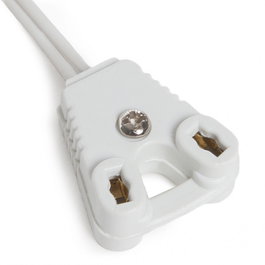 Portalámparas Tubo LED T8 Cable 30cm para Lámpara