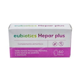 Eubiotics Hepar Plus 60 Cápsulas para Función Hepática y Digestiva