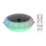 Lumineo Luz solar flotante multicolor con 20 LEDs y control remoto