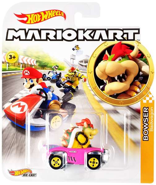 Mattel Coche Hot Wheels Mario Kart Escala 1:64 Modelos Surtidos