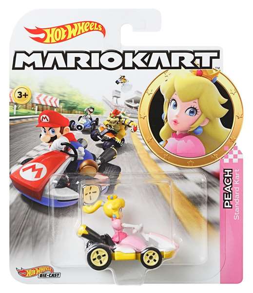 Mattel Coche Hot Wheels Mario Kart Escala 1:64 Modelos Surtidos