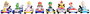 Mattel Coche Hot Wheels Mario Kart Escala 1:64 Modelos Surtidos