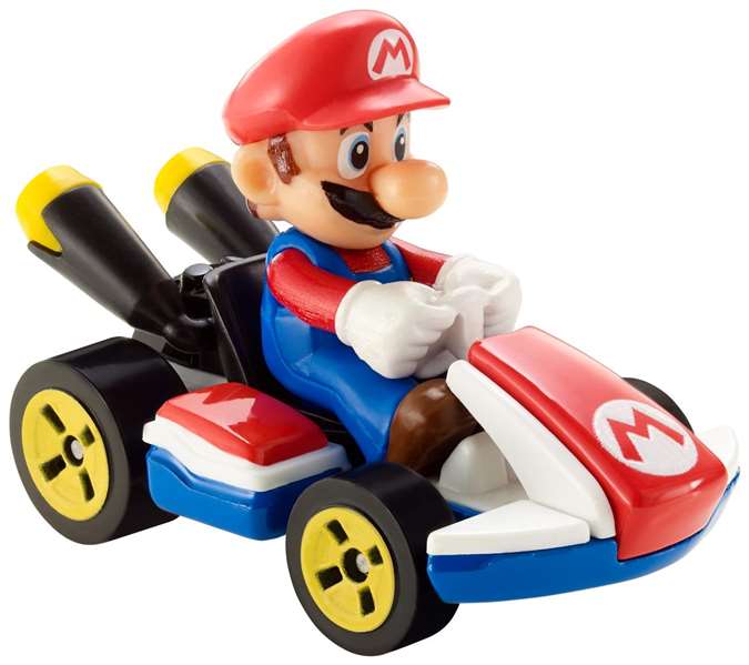 Mattel Coche Hot Wheels Mario Kart Escala 1:64 Modelos Surtidos