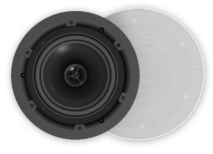 Vivolink Altavoz de Techo 2 Vías 70W Blanco Sin Marco 6.5" RMS 35W para Instalaciones en Salas de Reuniones Vivolink Altavoz de Techo 2 Vías 70W Blanco Sin Marco 6.5" RMS 35W para Instalaciones en Salas de Reuniones