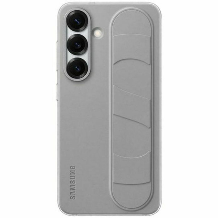 Samsung Funda Standing Grip para Galaxy S25 en Gris Samsung Funda Standing Grip para Galaxy S25 en Gris