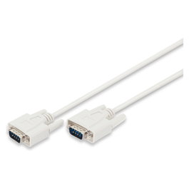 Digitus Cable de conexión serial D-Sub9 a D-Sub9, 2 m