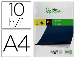 Liderpapel Papel Carbon Azul DIN A4 Bolsa de 10 Hojas