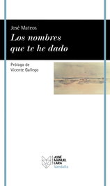Los nombres que te he dado, José Mateos - FUNDACION JOSE MANUEL LARA