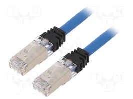 PANDUIT Patch cord Cat 6a S/FTP 2m azul