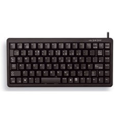 Cherry Teclado Slim Dimensiones Reducidas PS2/USB Negro